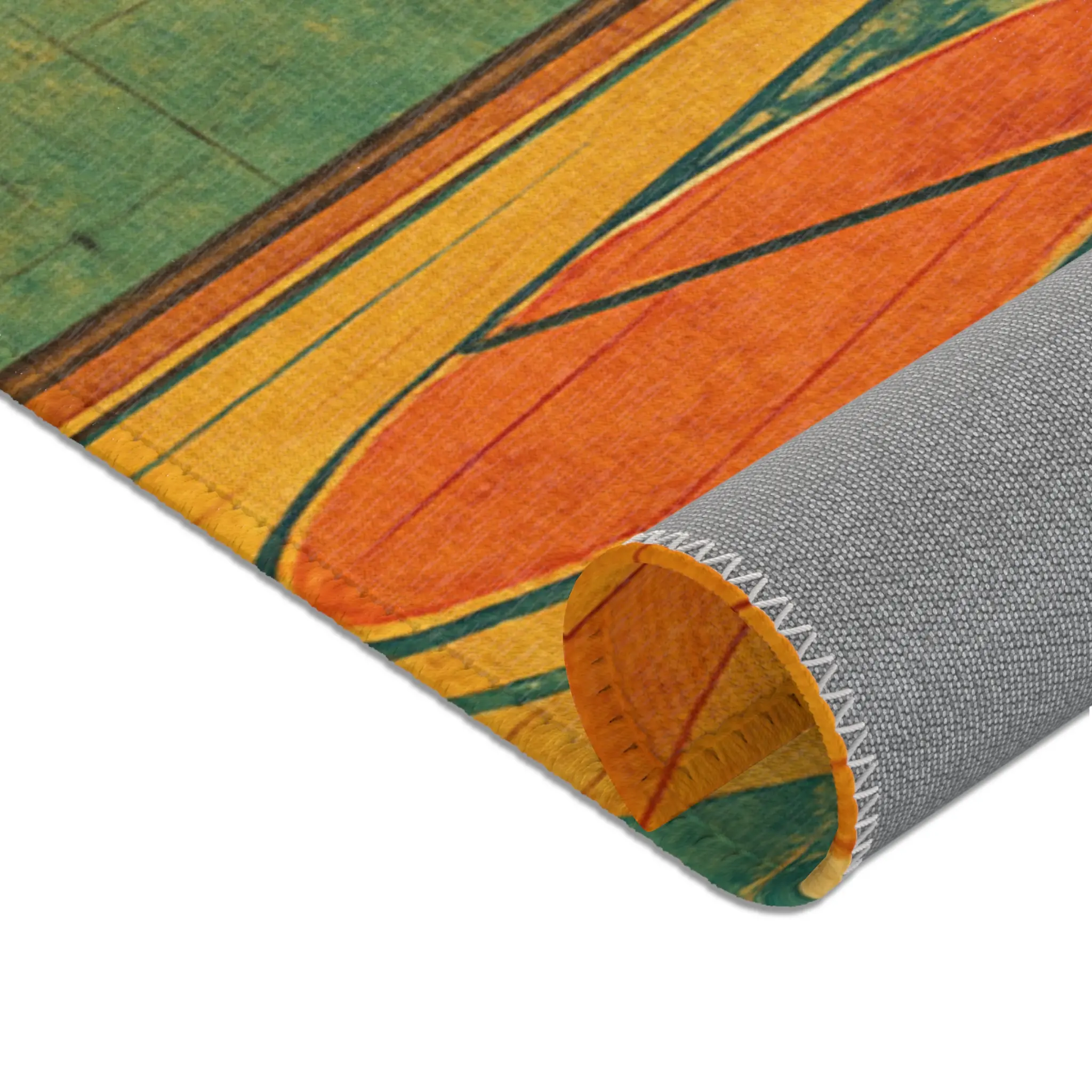 Vintage Basketball Court Area Rug | Sports Decor, Gym Accessory, Home Interior, Basketball Enthusiast Gift, Game Room Decoration