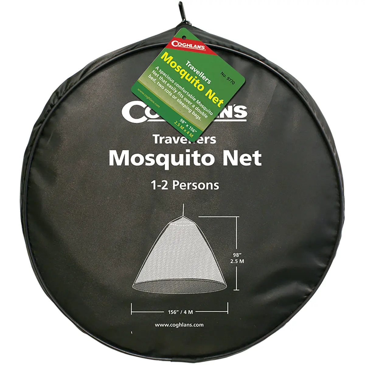 Coghlan's Travellers Bug Net, 1-2 Persons, Travelers Made from Fine Mesh