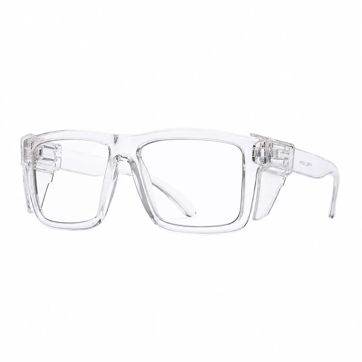 BINGKING XL Photochromic Safety Glasses for Men Women ANSI Z87+ UV400 Blue Light Filtering Work Glasses with Removable Side Shields
