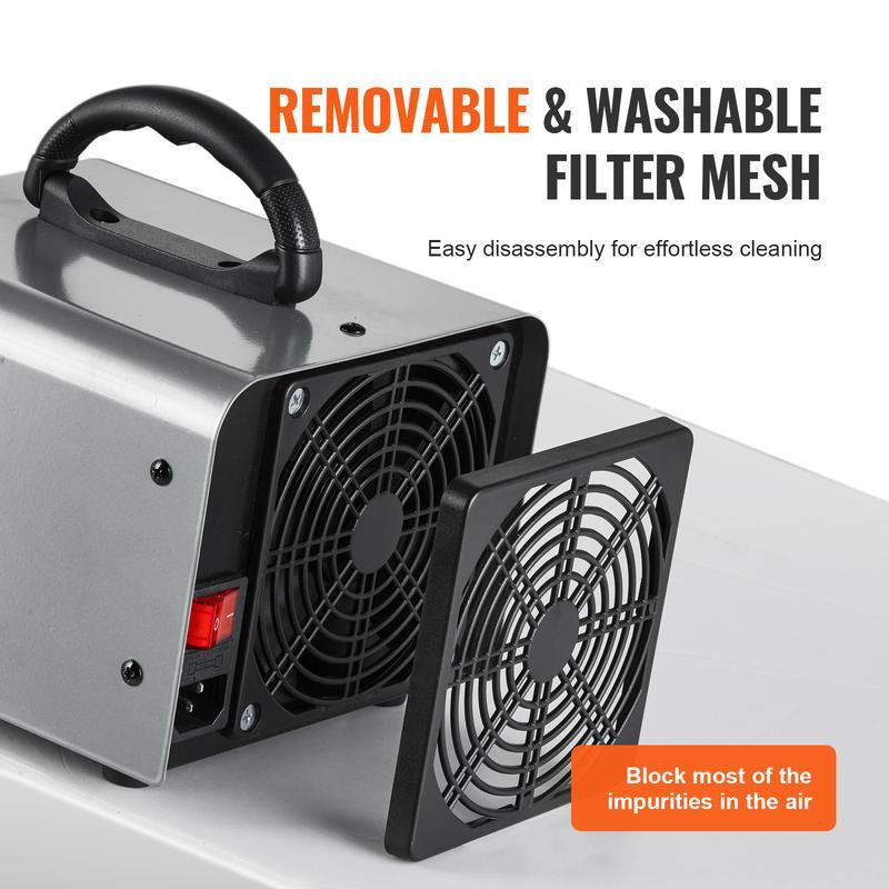 Ozone Generator 36000mg/h Ozone Machine Odor Remover Commercial / Industrial Home Air Ionizers Deodorizer with 0-120 min Time Setting for Rooms Cars Pets