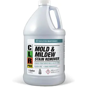 Bleach-Free Mold & Mildew Stain Remover – Heavy Duty Cleaner for Tile, Wood, Concrete & Glass, 1 Gallon