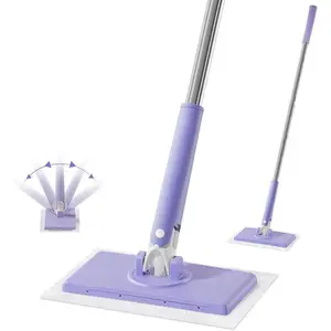 No-Wash Mop, Disposable Face Towel, Hands-Free Replacement, Dry & Wet Multi-Surface Floor Cleaner, Ideal for Bathroom Cleaning
