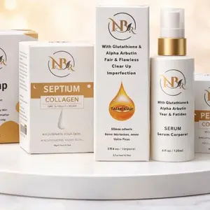 Skincare Set – Facial Cleanser Soap, Hydrating Serum & Collagen Cream – Daily Skin Care Routine Kit