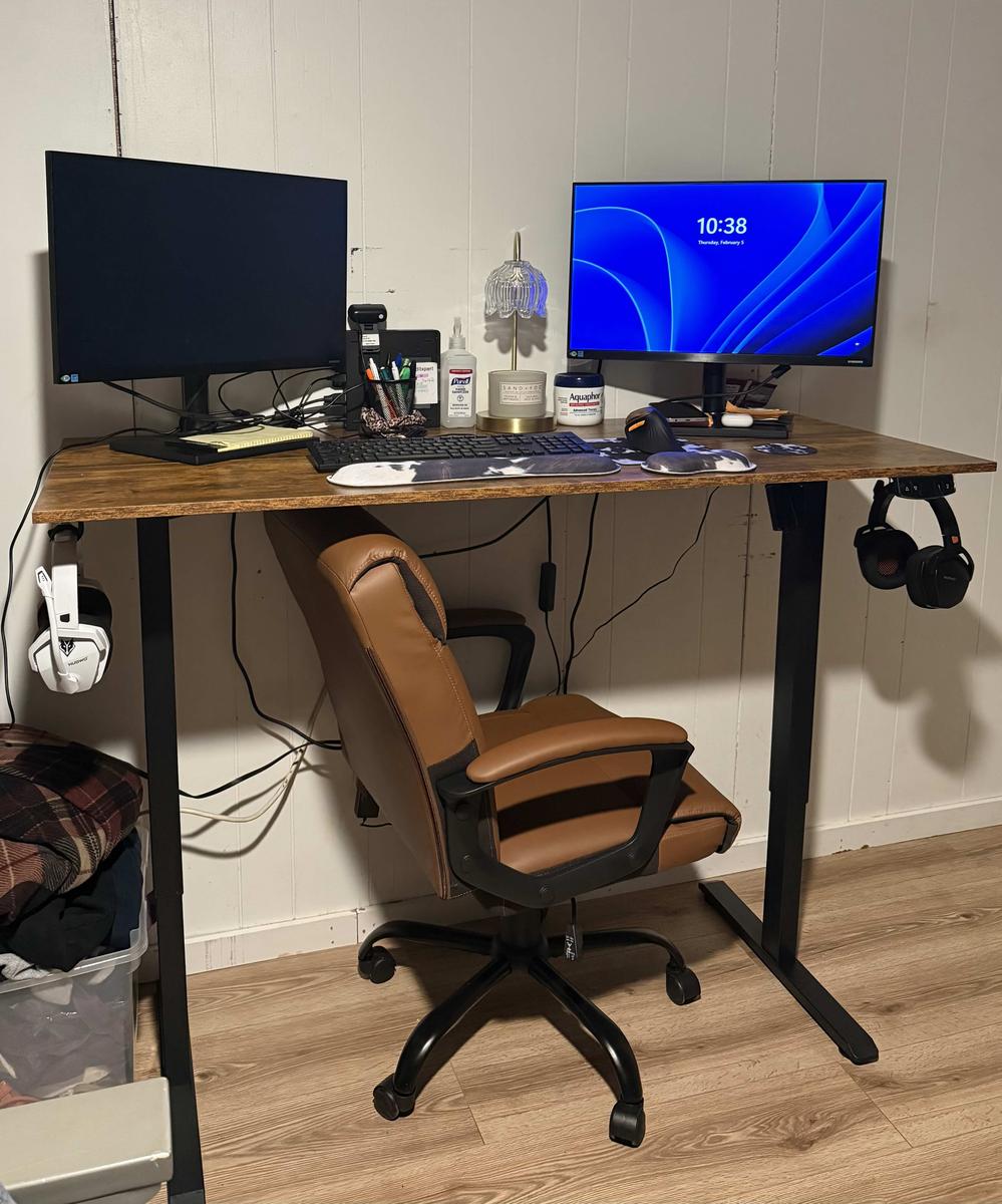 Item: 55.1 x 23.6" Rustic Brown