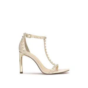 Qylla High Heel in Ivory - Stylish Footwear with Elegant Design
