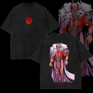 "Thragg The Conqueror" Viltrumite War - Invincible Comic Double Printed Oversize Lightweight Acid Washed Tee TV Series Graphic Tee T-Shirt, Vintage Oversized Streetwear  Heavy Cotton Tee, Gift For Fans Merch