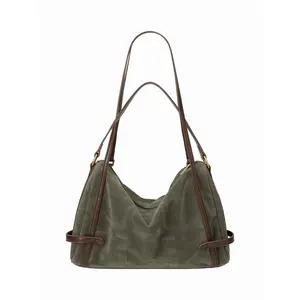 Cider FAUX SUEDE SHOULDER BAG