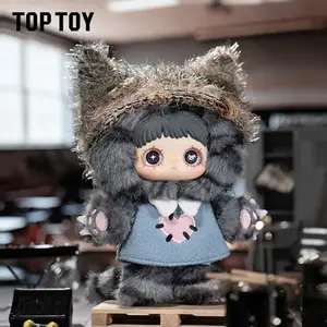 May Day Deal | MayMei Cat Academy Series Blind Box Cute Cartoon Figure Pendant Doll Trendy Collectible Toy Ornament Keychain Bag Charm Soft Decor Lovely Gift For Girls Fans Birthday Party Holiday Surprise Mystery Box Fashion Desktop Decoration