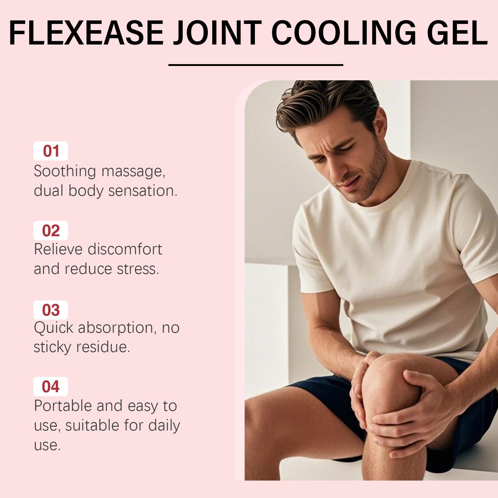 Joint Soothing Massage Gel Cream, A Fast Acting and Soothing Massage Cream Suitable For Muscles In The Knees, Lower Back, Neck, Hands, and Feet