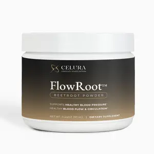 Flow Root Beet Root Supplement Powder for Blood Flow & Cardiovascular Support