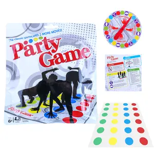 Outdoor Fun Board Game Indoor Toy Parent-Child Interaction Body Twisting Adult Sport Interactive Family Friend Party Gift Family Board Games Tabletop Games
