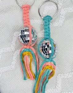 Disco Ball Car Charm