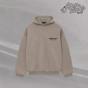 Fear of God Essentials Fleece Hoodie II 'Heather Grey' Authentic Brand New Fashion Streetwear Hypebeast Limited Gift