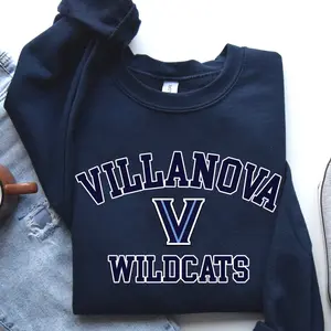 Villanova University Sweatshirt, Villanova Crewneck Villanova Sweater Classic Cotton, Vintage Sweatshirt