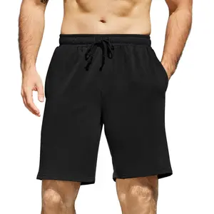 COOFANDY Men's Sweat Shorts 7 Inch Athletic Workout Shorts 2 Pack Casual Lounge Joggers Short Pants with Pockets