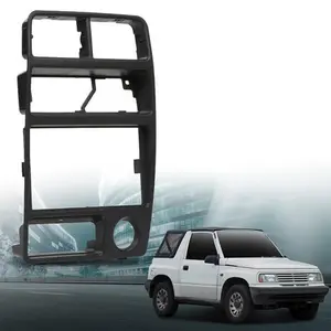 Fit For 92-95 Geo Tracker Suzuki Sidekick Dash Radio Bezel Instrument Panel