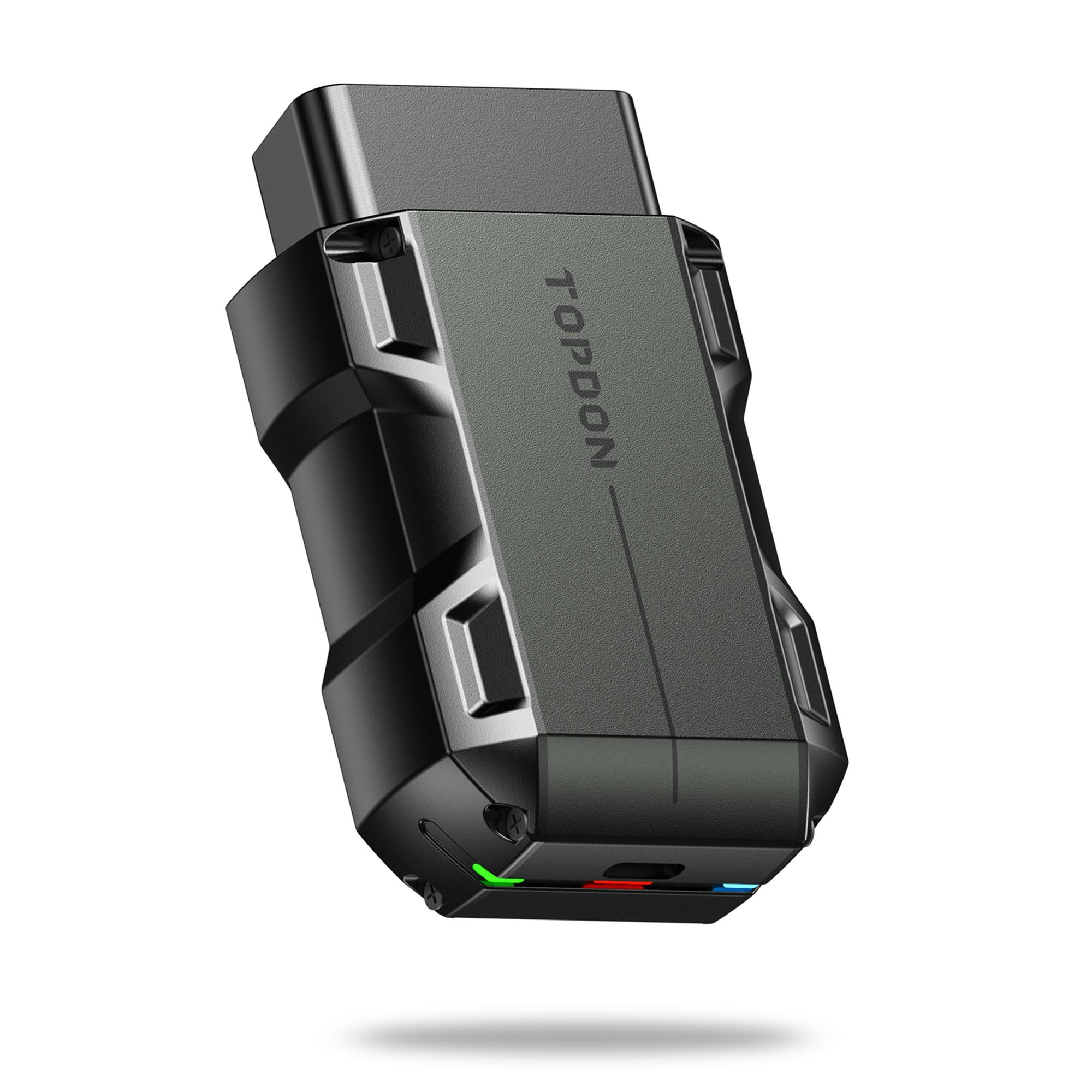 [FathersDayGift] TOPDON TopScan OBD2 Scanner Bluetooth Wireless Full System Diagnostic Tool, 8+ Hot Reset, Bi-directional Control for iOS & Android