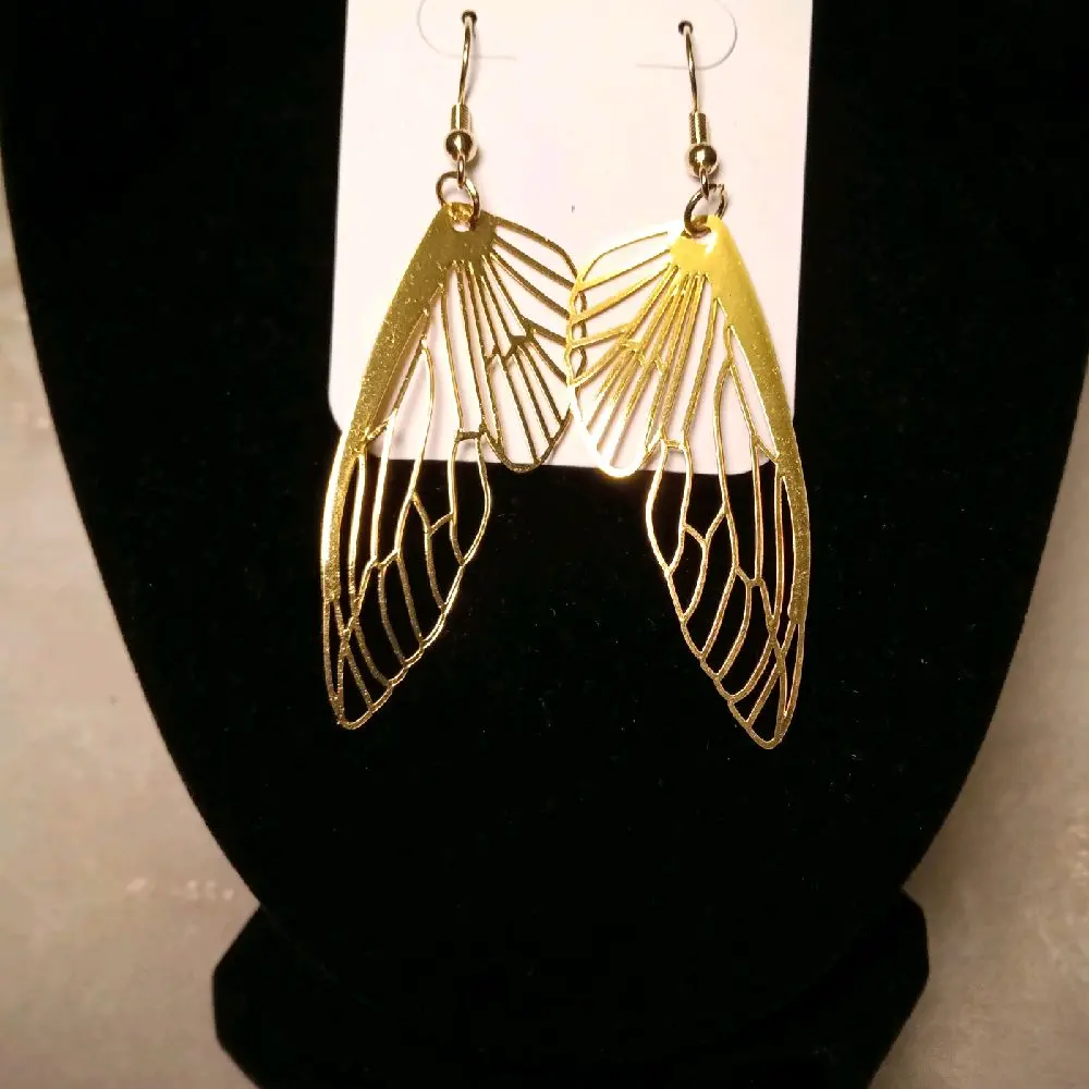 Cicada Wing Earrings