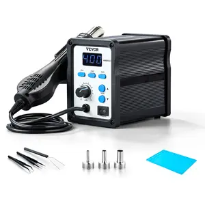VEVOR 700W Hot Air Rework Station 212℉-932℉ SMD Rework Station with Digital Display