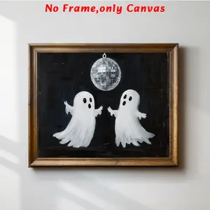 1 pc, wall art, vintage poster, Halloween print bat mural horror decor horror art, bat art, living room decor, apartment decor aesthetic, unframed