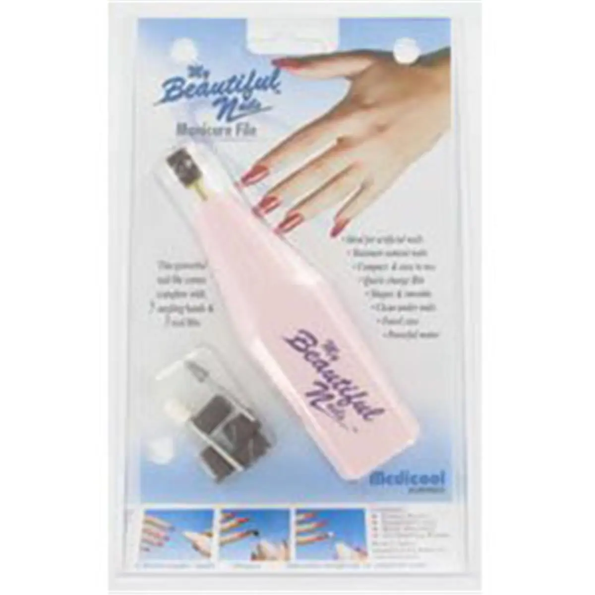 212 MAIN Small Animal Pet Grooming Nail Care Kit, Compact Tool with Brass Parts and Quick Bits for Neat Nail Maintenance, Nail Art Set
