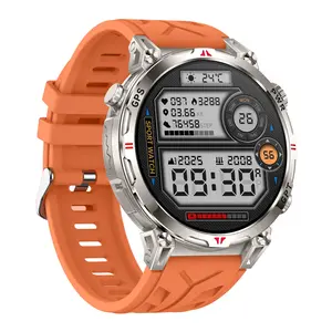 Men's Outdoor GPS Smartwatch with Independent Compass, Elevation Pressure Monitoring, Wireless Call, AI Voice Assistant, AI Dials, 1.56 Inch Amoled Screen, IPX8 Waterproof, 650mAh Battery, Smart Watches Fitness Tracker, Pedometer, Calorie Count, Stopwatch