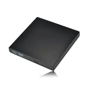 8-in-1 USB 3.0 & Type-C Portable External DVD/CD/RW Burner with 4 USB Ports SD/TF Card Readers for Laptops PCs High-Definition Playback