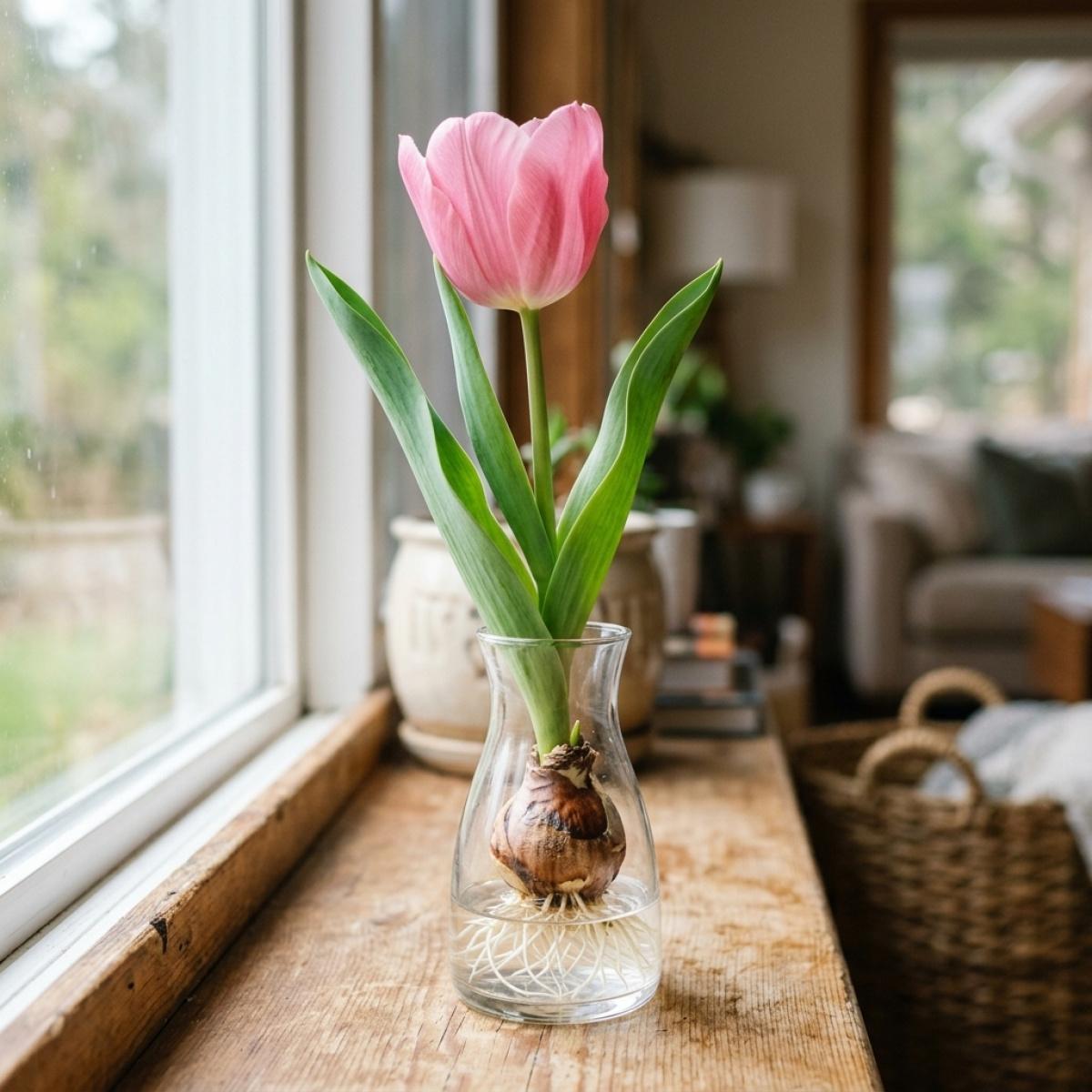 Easy Grow Tulip Bulbs for Home Garden Rare Dutch Tulip Seeds with Long Stem Beautiful Flowers Perfect for Spring & Fall Planting Indoor Outdoor Decoration