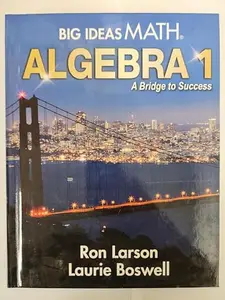 USED-Big Ideas Math A Bridge To Success Algebra 1: Student Edition 2015 by HOUGHTON MIFFLIN HARCOURT (Hardcover)