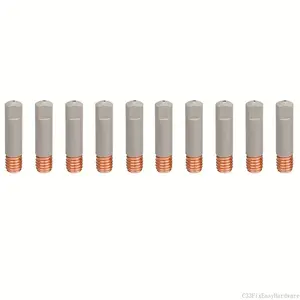 Welding Nozzle, 10pcs Non-stick Welding Nozzle, Welding Accessories for Improved Welding Efficiency, Welding Tool AccessoriesC33FixEasyHardware