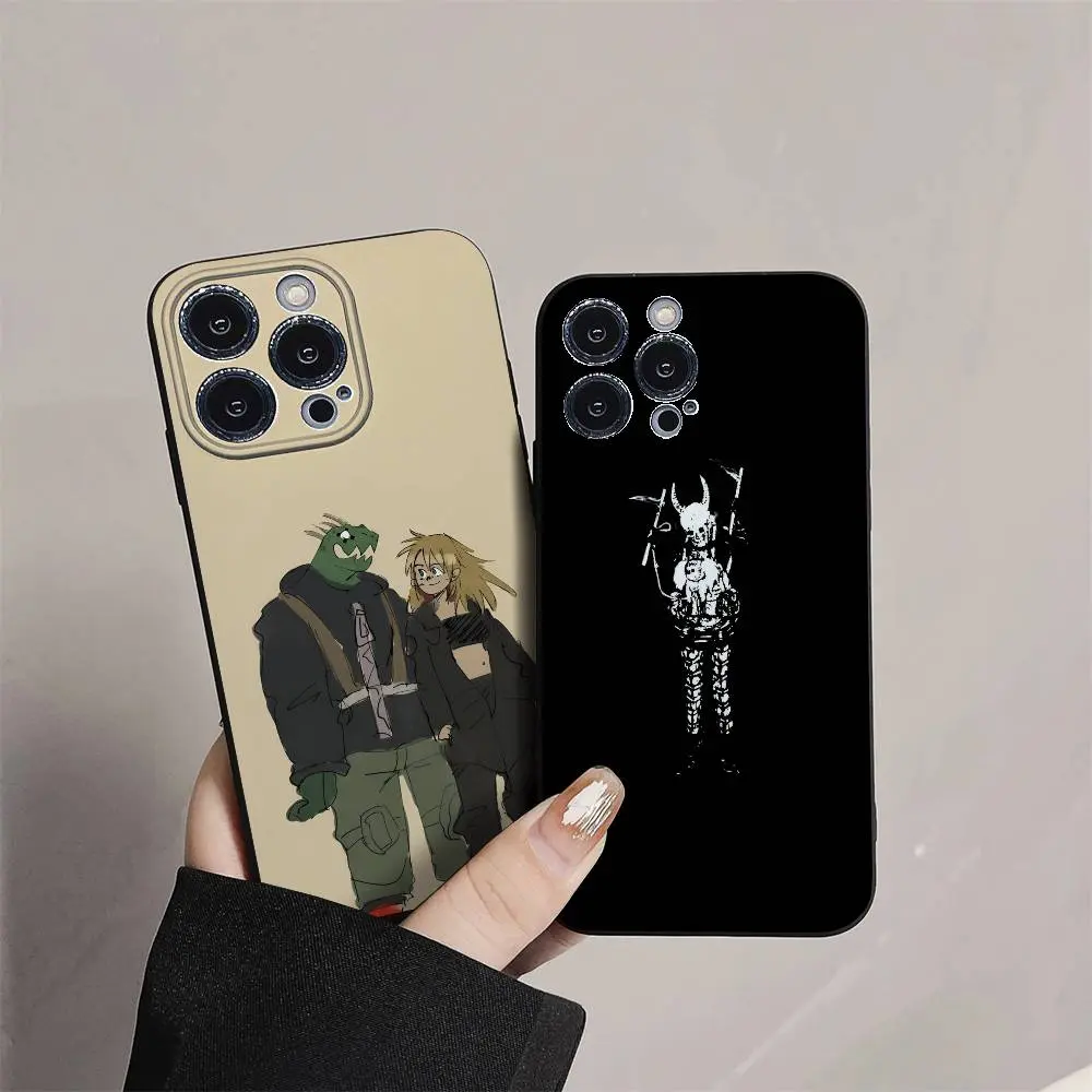 EPC Anime Dorohedoro Phone Case Silicone Soft For IPhone 16 15 14 13 12 11 Plus Pro Max Plus