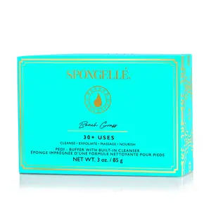 Beach Grass | Body Wash Infused Bath Sponge Pedi-Buffer