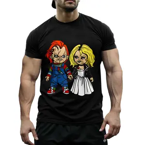Mens Novelty 3D Printed T-Shirt - Casual Polyester Round Neck Short Sleeve Regular Fit All Season - Unique Character Design Machine Washable for Playful Gift