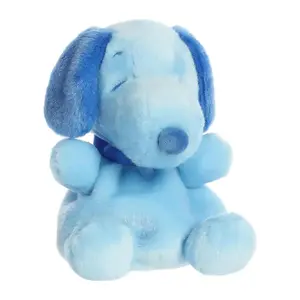 Aurora Adorable Palm Pals Peanuts Snoopy Color Collection 5" Blue Snoopy