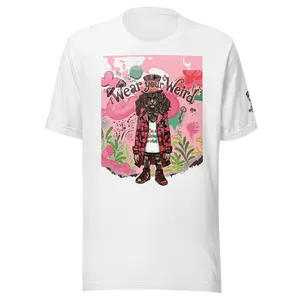 Mad Hatter’s "Wear Your Weird" Wearable Art-Unisex t-shirt