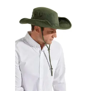 Charlie Cotton Bucket Hat | Forest Green