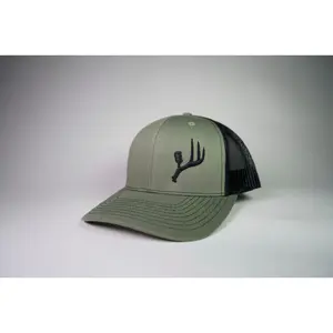 Forest Green / Black Snapback Hat