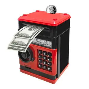 2025 ATM piggy bank, cash coin jar, ATM bank, electronic coin bank, children, money box, mini ATM, coin bank, toys, gifts, boys and girls of all ages