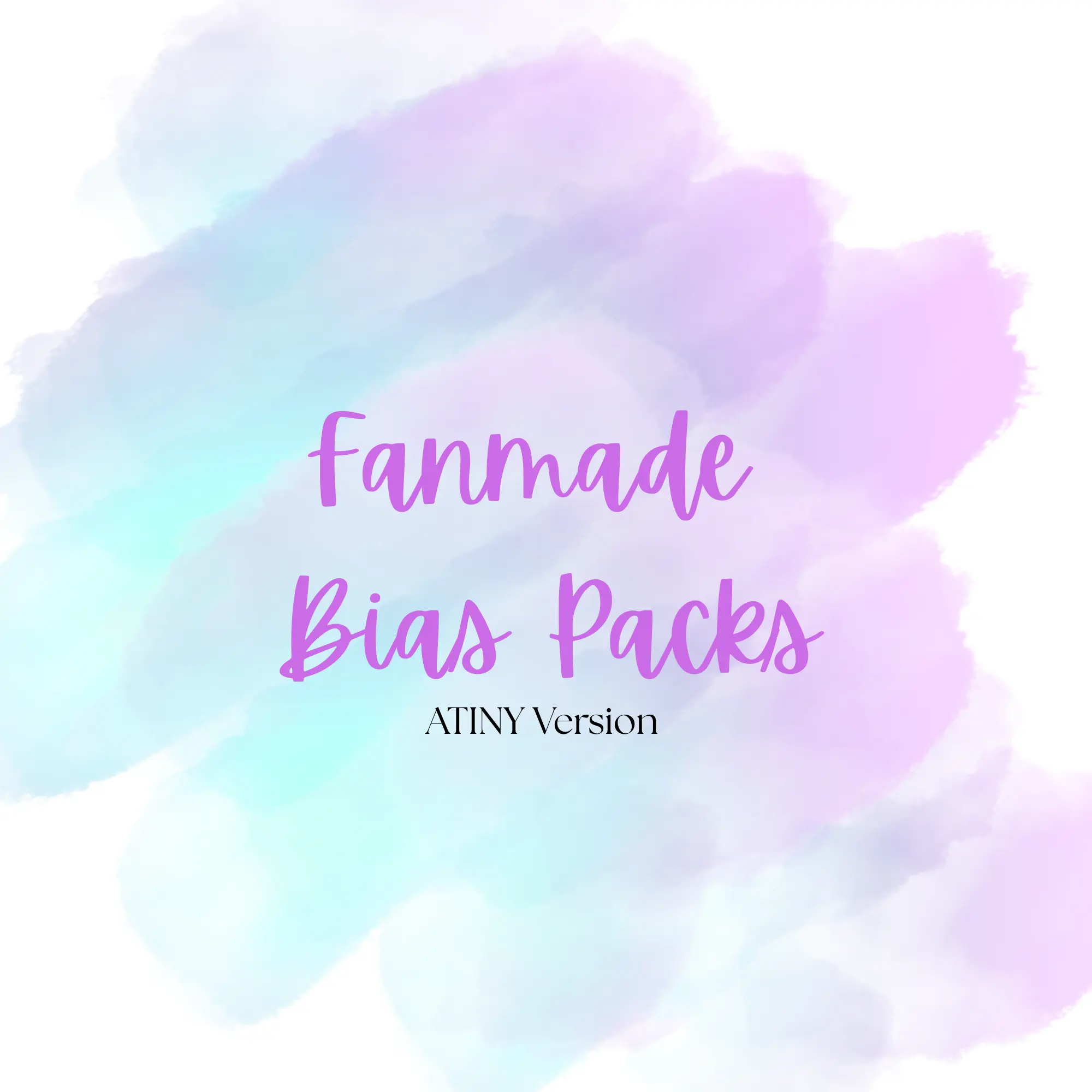 Fanmade Bias Packs - Prints, Stickers, Photo Strips