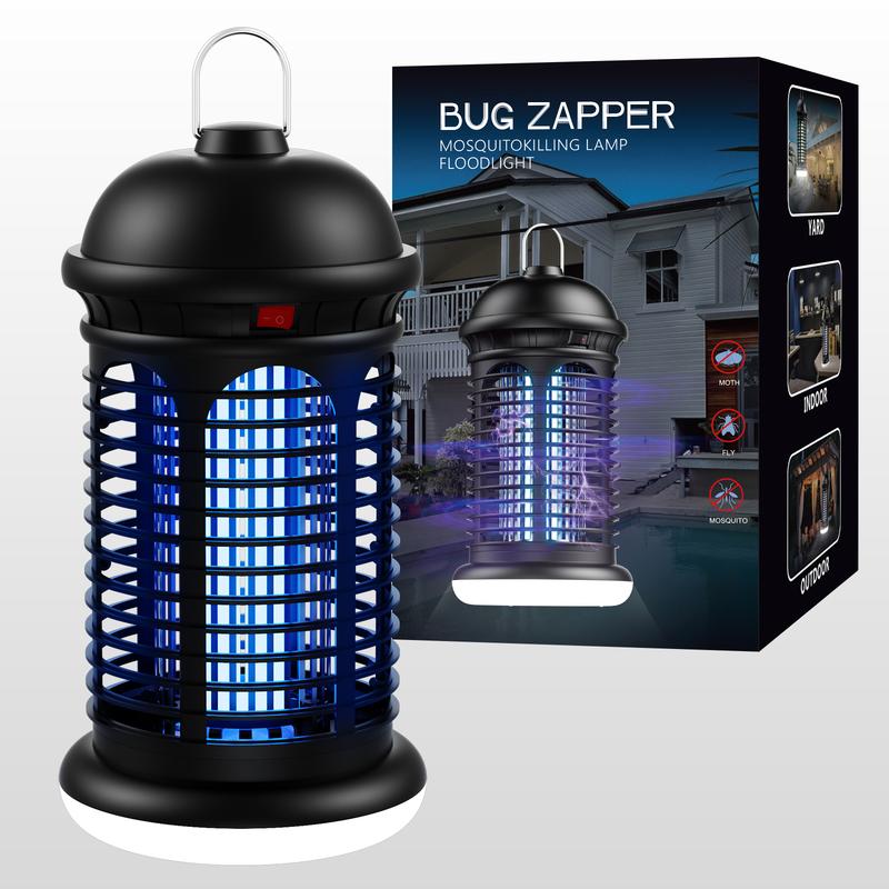 Electric Mosquito Zapper Outdoor Indoor, Bottom LED light Bug Zapper Fly Trap Insect killer for Summer Home, Backyard, Patio, Garden, New year and christmas gift Electric Mosquito Zapper Outdoor Indoor, Bottom LED light Bug Zapper Fly Trap Insect killer for Summer Home, Backyard, Patio, Garden, New year and christmas gift