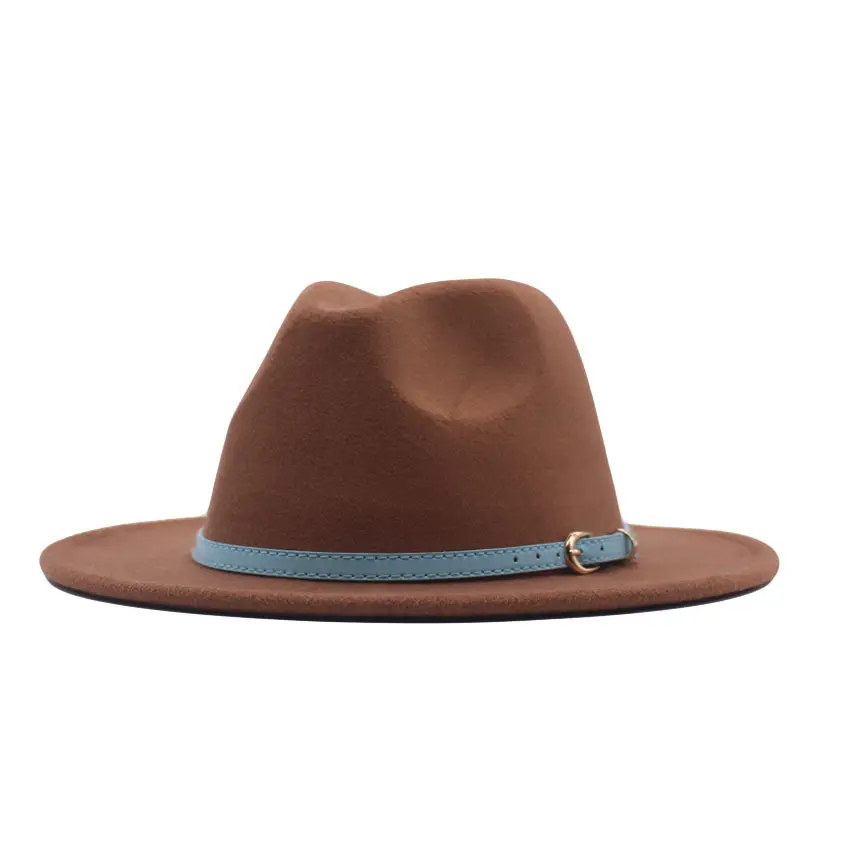 Khaki color (blue belt)