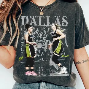 Azzi Fudd Paige Bueckers Women DaIIas Basketball Comfort Colors Shirt