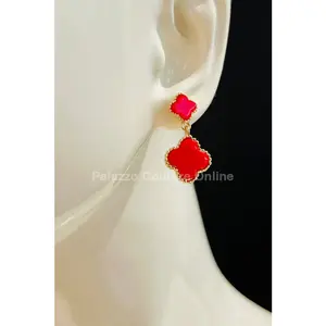 Believe me Earrings (Red)