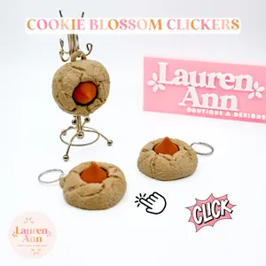 PEANUT BUTTER BLOSSOM COOKIE CLICKER FIDGETS – LIMITED DROP!