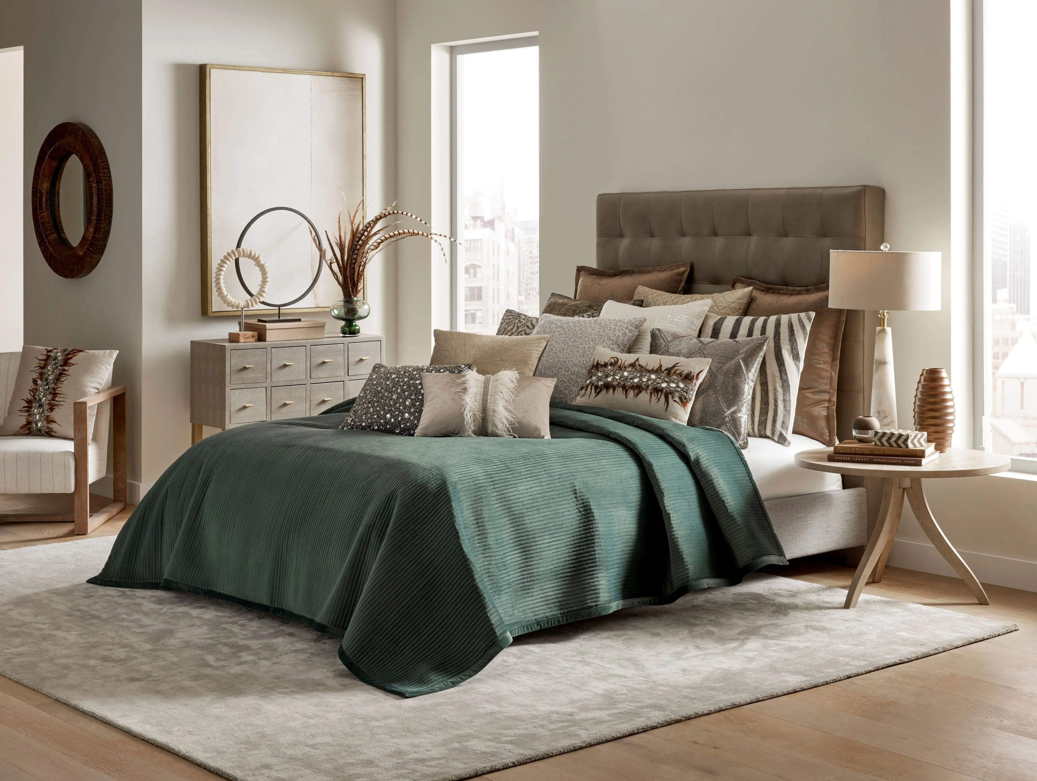 Amara Green Quilt
