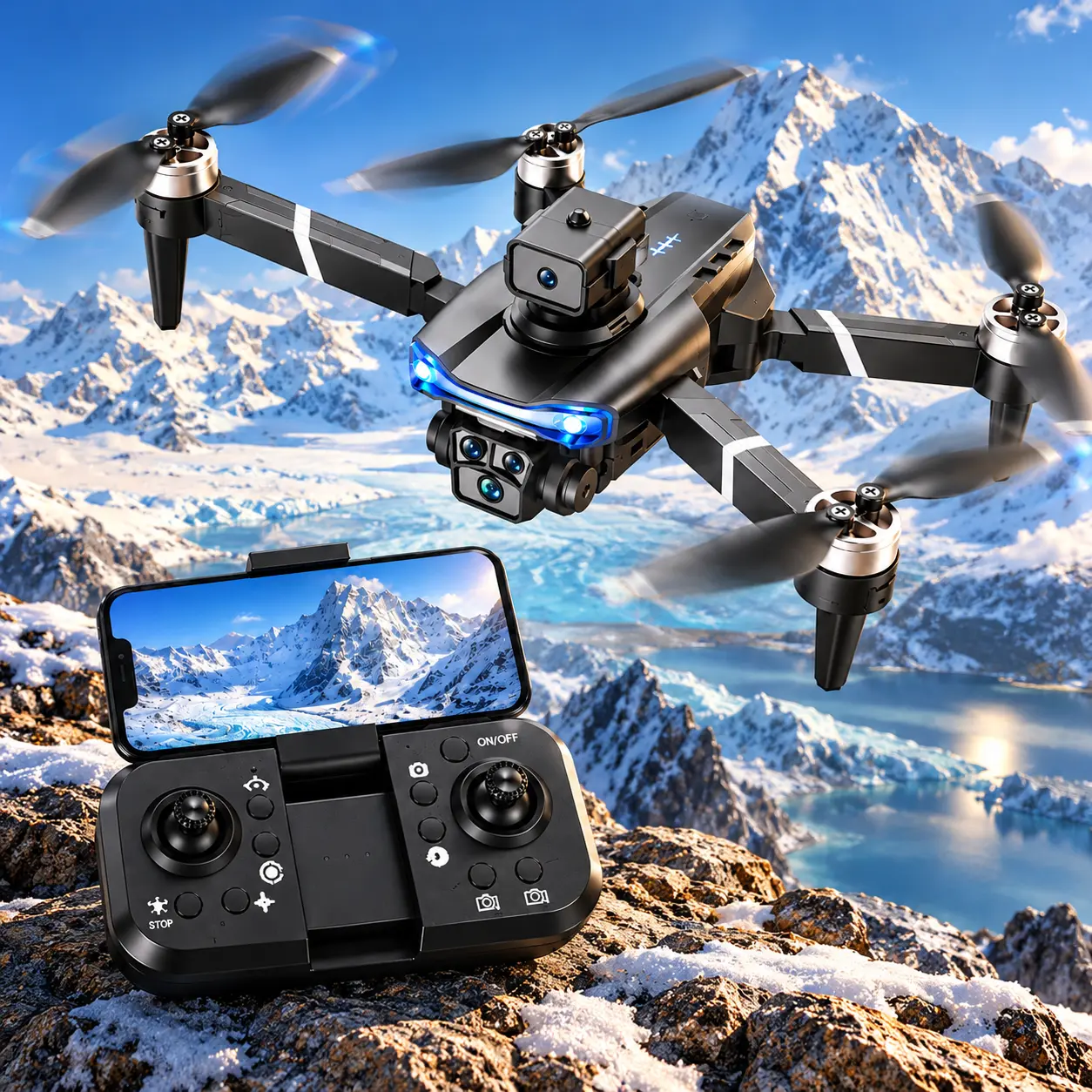 S66 Smart Folding Drone