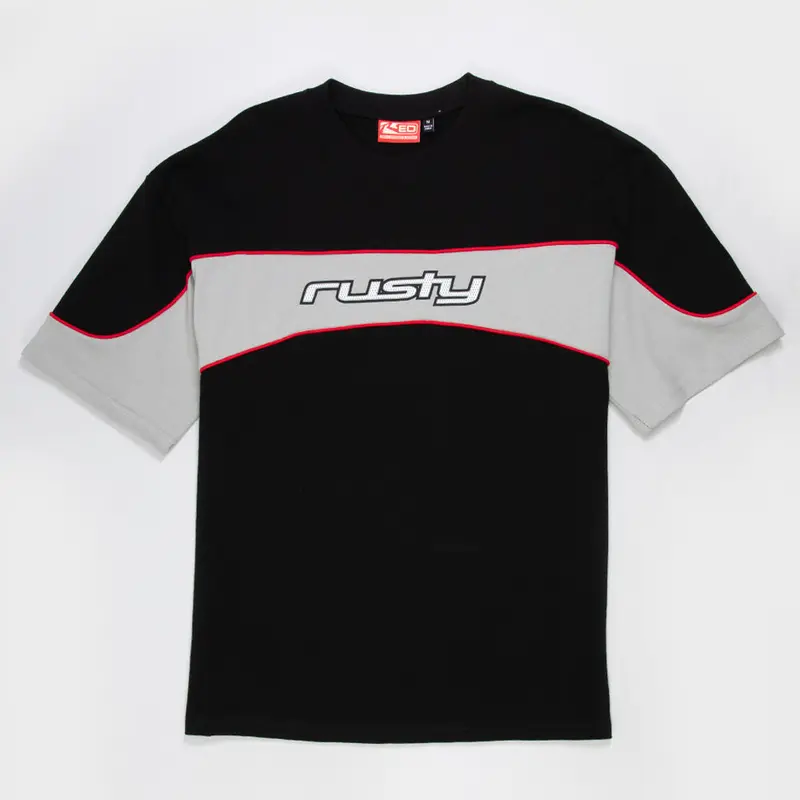 RUSTY Kinetic Mens Oversized Heavyweight Tee