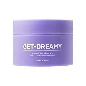 MAËLYS GET-DREAMY Overnight Body Whip, Clinically Proven Firming Cream for Loose Skin, Milk Thistle & Uva Ursi Moisturizer, 200mL/6.8oz