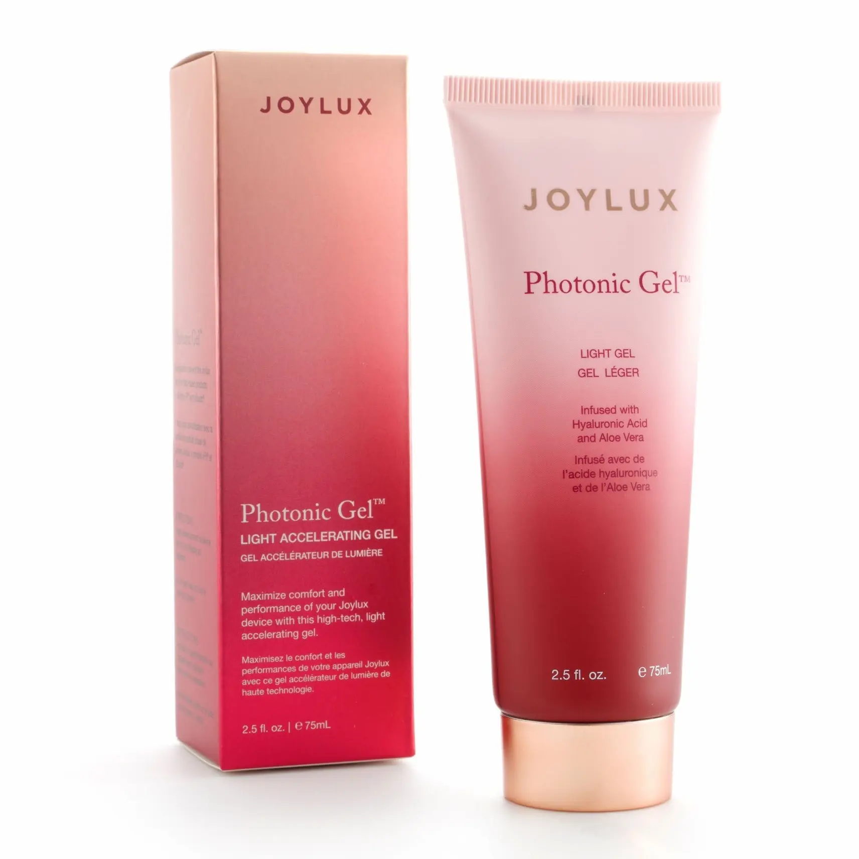 JOYLUX Photonic Gel - 2.5 oz Hyaluronic Acid Infused Gel for Red Light Devices JOYLUX Photonic Gel - 2.5 oz Hyaluronic Acid Infused Gel for Red Light Devices