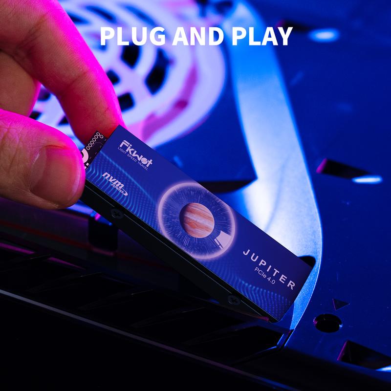 Fikwot FX991/FX910 (with Heatsink) M.2 SSD 1TB 2TB 4TB NVMe SSD M2 2280 PCIe Gen 4x4, Read Up to 7300MB/s, Internal Solid State Drive for PS5 Laptop Desktop 3D  NAND